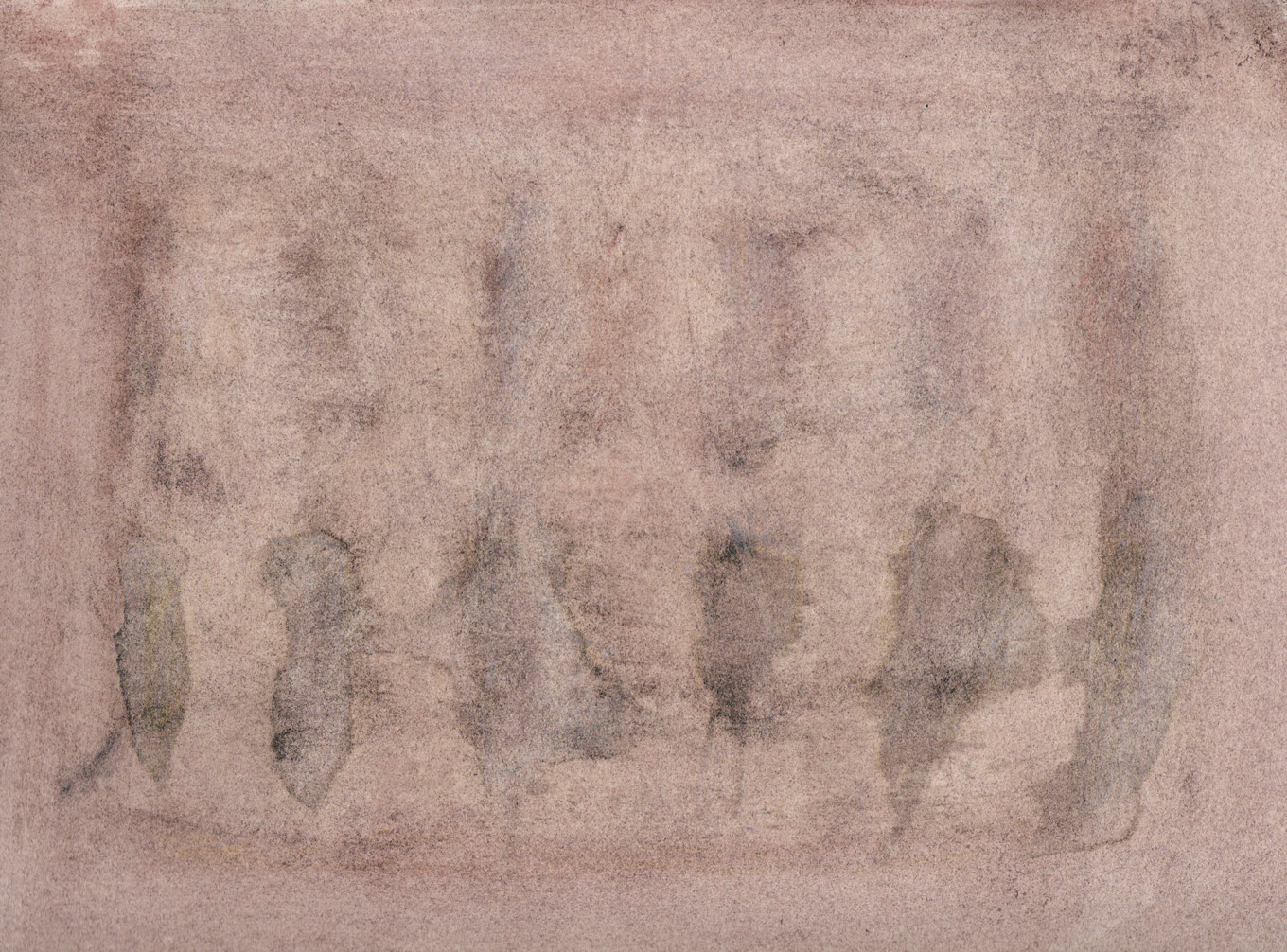 L1388 - Nicholas Herbert, British Artist, abstract painting, Residual Trace - Necropolis, 2022